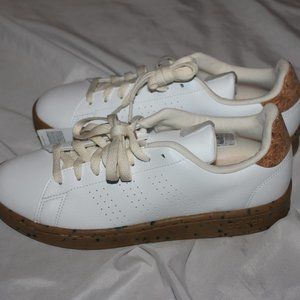 adidas advantage White Cork GY7036 Size 7.5